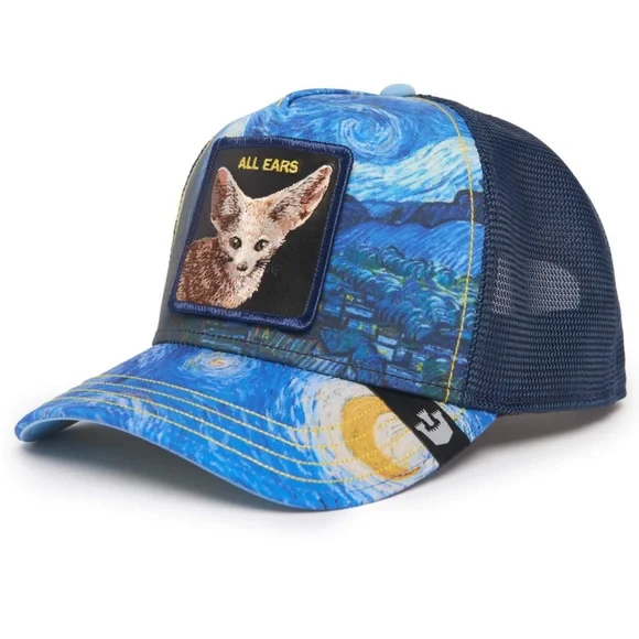 ⭐️NIB Limited Edition Goorin Brothers Fennec Fox Trucker Hat - Picture 3 of 9